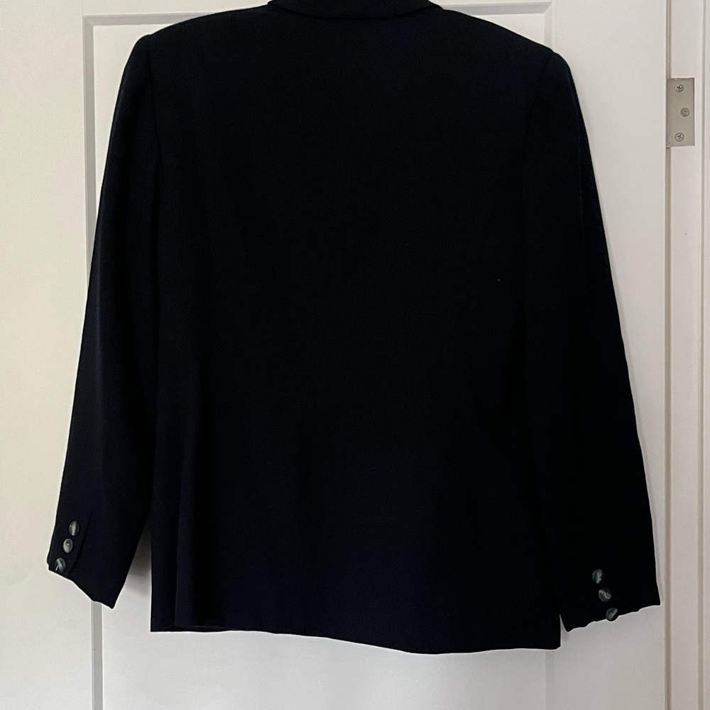 Nwot Hugo Buscati 💯 wool classic double breasted blazer jacket - Picture 3 of 5